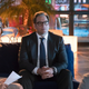 Dushku and Michael Weatherly on the set of Bull